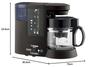 ZOJIRUSHI Coffee Maker, 4 cups, dark brown, EC-CD40-TD
