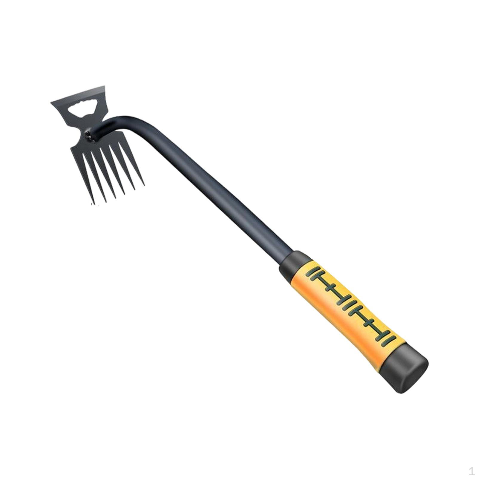 

Weeds Puller Tool Portable Uprooting Weeding for Backyard Gardening 6 Tooth 6 Tooth