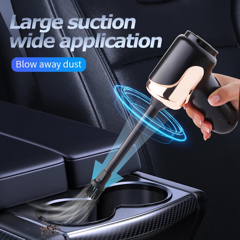 Car wireless vacuum cleaner blowing and suction two-in-one portable small handheld vacuum cleaner