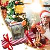 Creative Christmas Surprise Money Bag Gift Box Perfect For Cash And Candy Storage