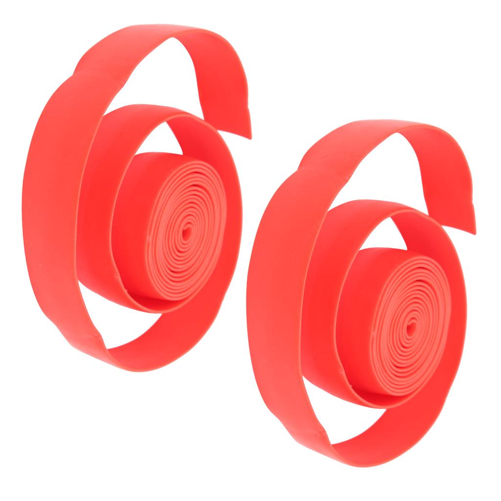 Zestaw 2 szt. 2,5 m Elastyczne taśmy do jogi Ćwiczenia Sportowe Pasek do rozciągania Taśma oporowa EkspanderCzerwony