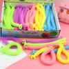 10 Pezzi Colorato Carino Unicorno Elastico Estensibile Braccialetto Stringa Fidget Giocattoli per Alleviare lo Stress per Bambini Gadget Festa di Compleanno Sacchetto Sorpresa