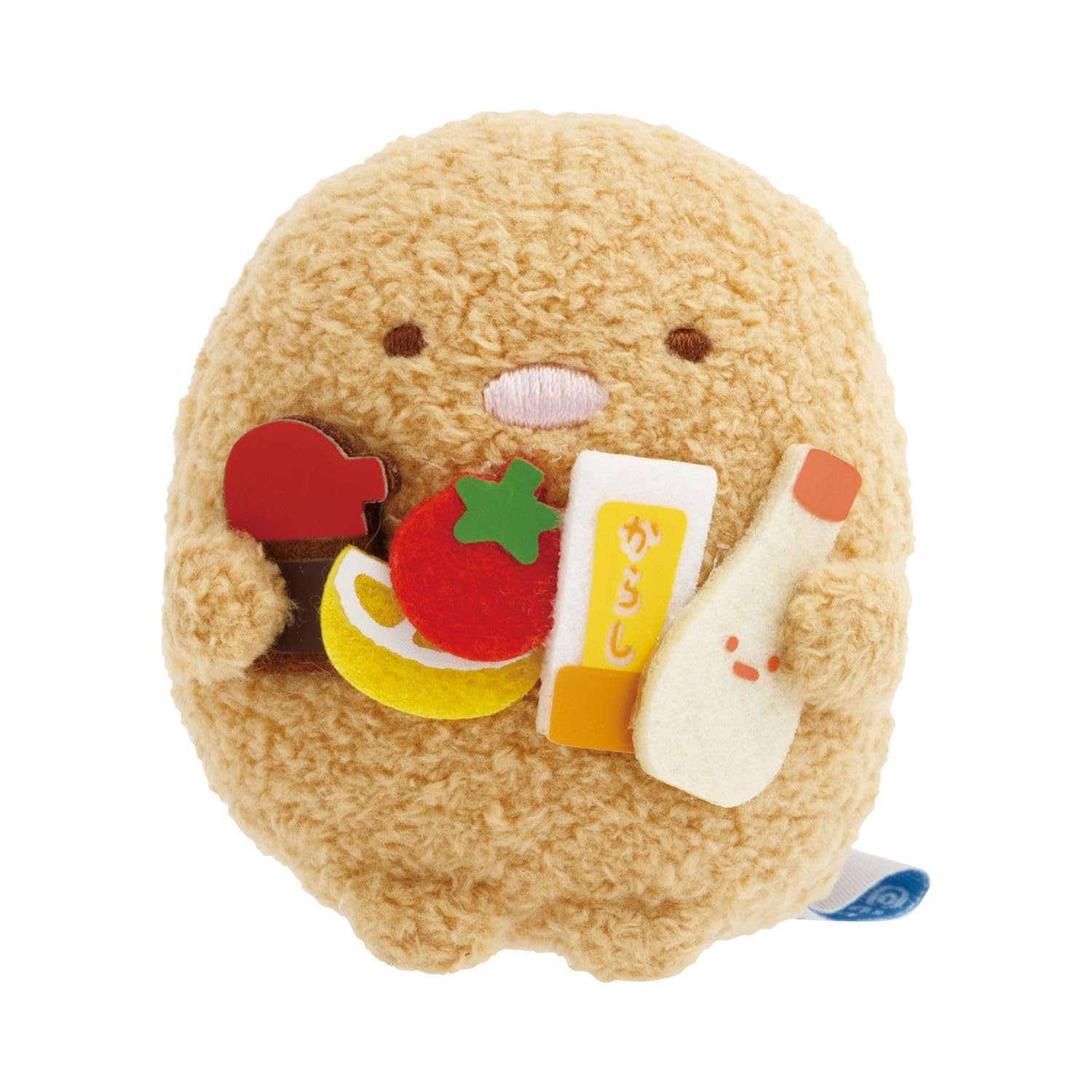 

Sumikkogurashi Mini Plush Toy Pork Cutlet San-X Sumikko s Favorite