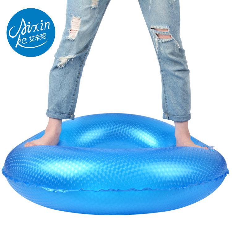 3D Thickened Inflatable Swim Ring: Unisex Adult & Large Kids Armpit Seat Ring Yellow 70#