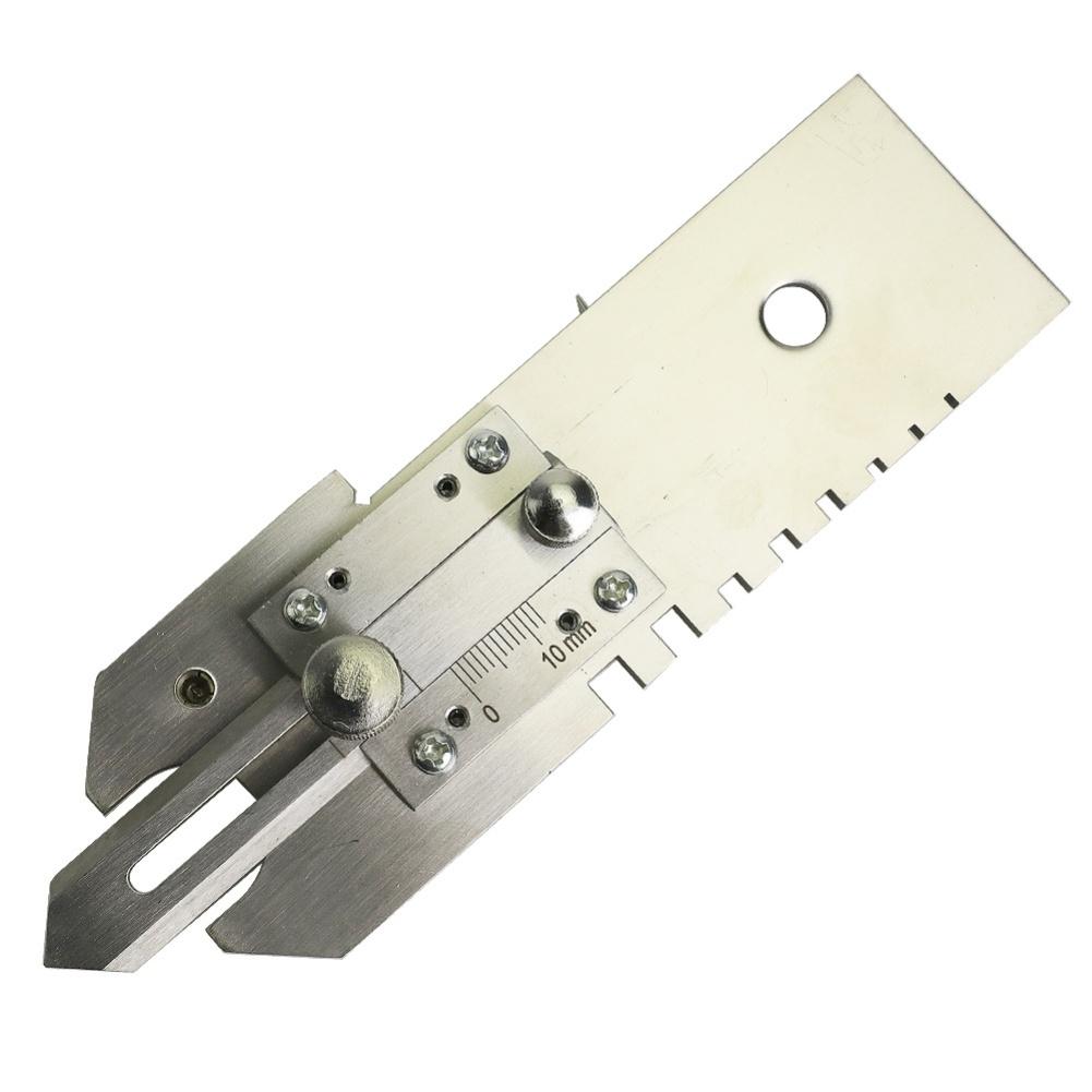 Stainless Steel Welding Gauge for Inspection Measuring Weld Seam Bevel Angle Joint Defects Gap Width and Electrode Size
