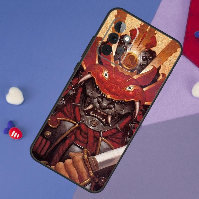 Japanese Samurai Case For Samsung Galaxy A14 A56 A36 A26 A16 A06 A54 A34 A12 A32 A52 A13 A33 A53 A15 A35 A55