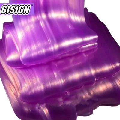 Barva Pearl Slime Puff Glue Gum Crystal Slime Fluffy Lizun Mud Slime Putty Měkká hlína Plastelína Hračka Antistres Pro