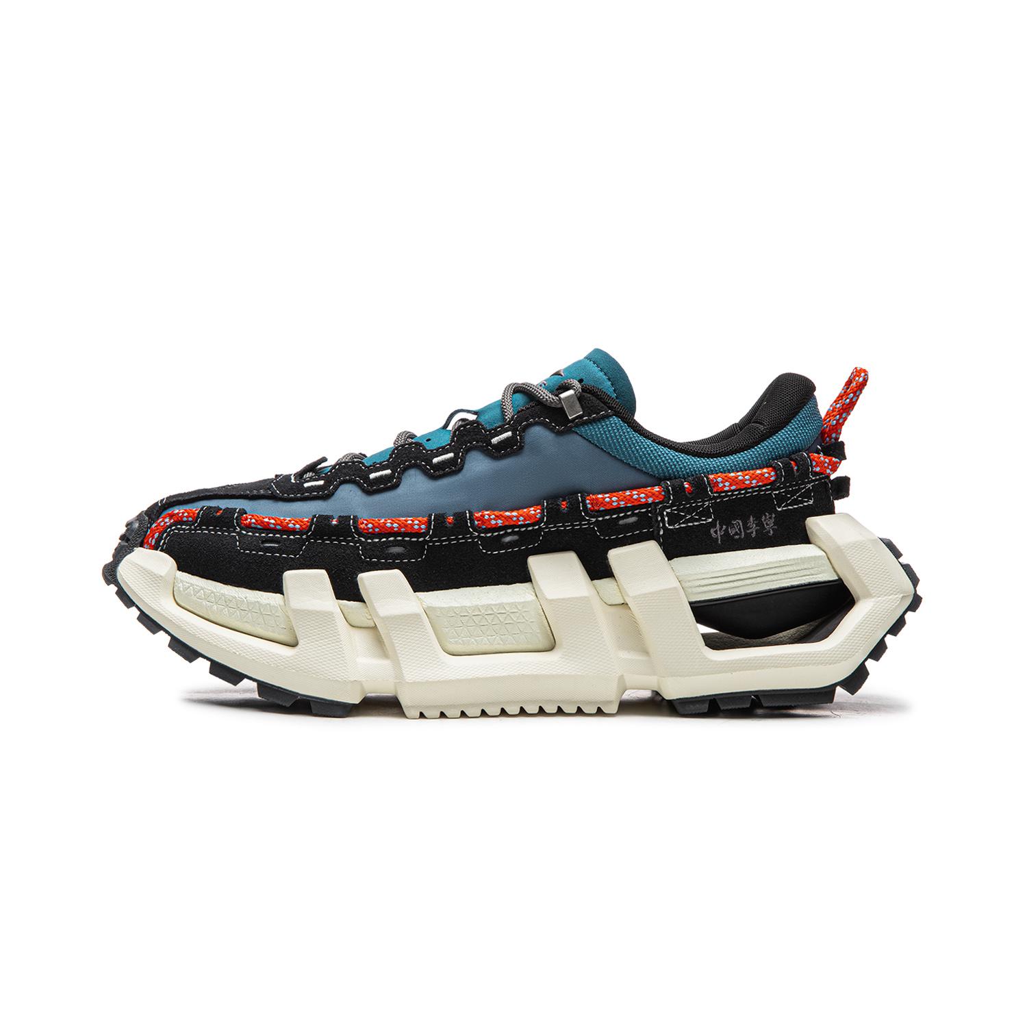 

Li Ning Pangu 2.0 Модные Универсальные Износостойкие Амортизирующие Низкие Повседневные Кроссовки Унисекс AZGV131-2 37