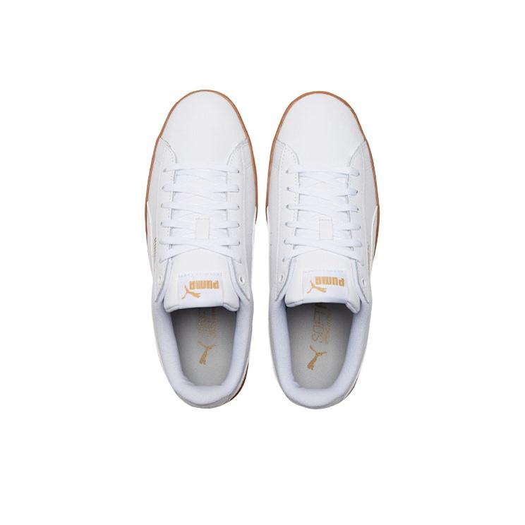 Puma Vikky Platform Anti-Friction Durable Lightweight Low-Top Sneakers Women Sneakers White 384643-03