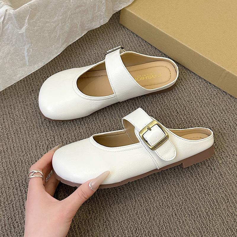 

Женская обувь Тапочки Мягкие Роскошные Шлепанцы Закрытый Носок 2025 Комфорт Дизайнерские Плоские Модные Плоские Туфли Женские Тапочки Мягкие 35 бежевый