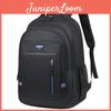 Big Capacity Travel Backpack With Striped Pattern And 16in Laptop Compartment For Students