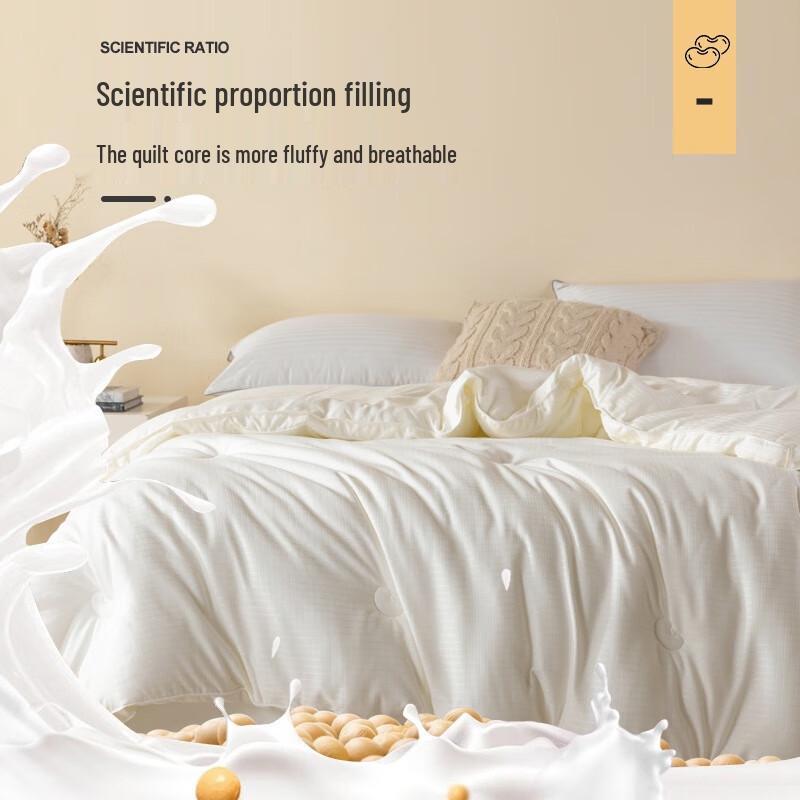 LISMA 51% Baumwolle & Sojafaser Verdickte Winterdecke