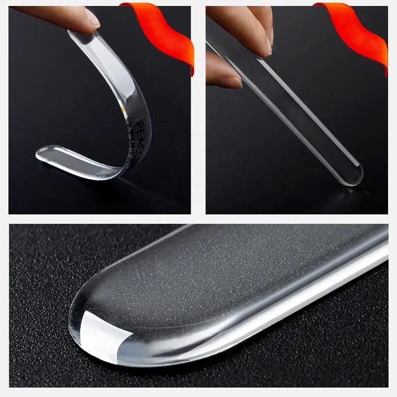 4/10PCS Car Door Transparent Anti Scratch Strips Protective Strip Scrape Rearview Mirror Anti-collision Protector Bumper Sticker