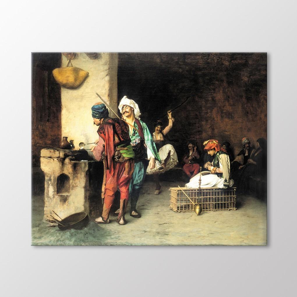

Кофейня в Каире 1883 Живопись