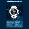 SANDA Watches Creative Sports Electronic Watch Personalised Fashion Electronic Watch