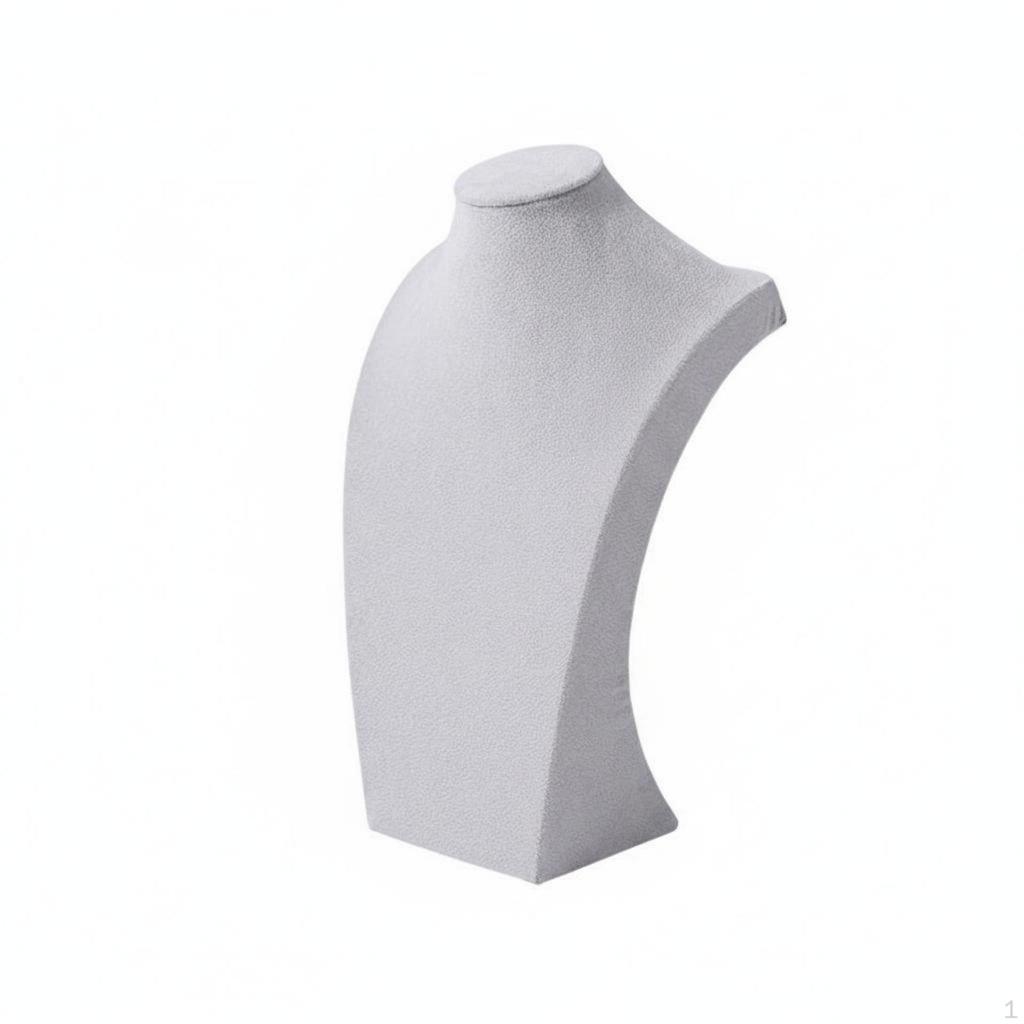 Necklace Display Bust Stable Base Mannequin Neck Stand Neckpiece Model