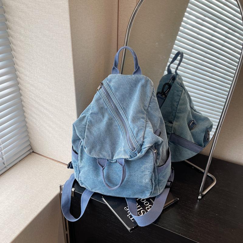 Canvas Backpack Multi purpose Bag Original Design Vintage Vintage Versatile Lightweight Backpack Cross Shoulder Bag
