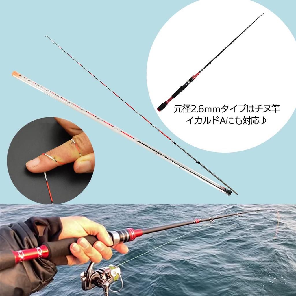 Olerud Rybárske potreby Raft Kase Náhradný hrot na prút, Titánový, Dĺžka 55 cm, Priemer základne 2,6 mm alebo 2,8 mm, 3 veľkosti priemeru špičky (qb300109b03n0)