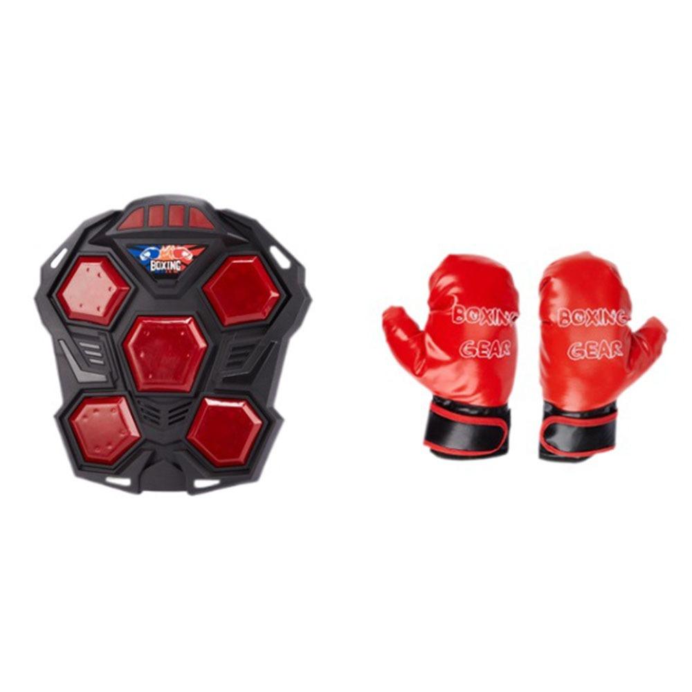Portable Interactive Boxing Toy Set Creative Smart Music Boxing Machine  Boxing Training Equipment