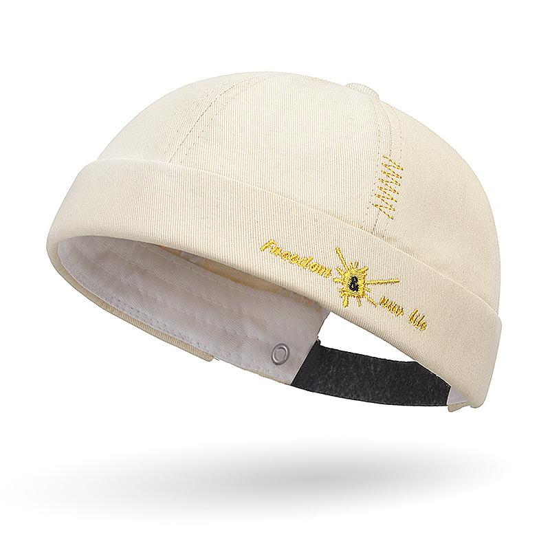 Farmer Hat - For Men And Women, All-Match, Trendy Hip-Hop Cap Letter Print Embroidery All-Match Trendy For Daily
