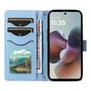 For Motorola Moto G56 5G Wallet Case Rhombus Leather Phone Cover with Strap