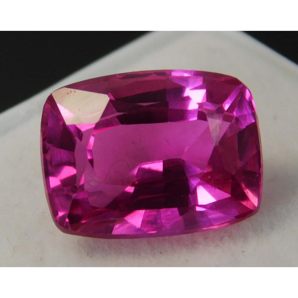 Natural Pink Ruby 9.56 Carat A++ Quality Cushion Cut Loose Gemstone CERTIFIED A-1273