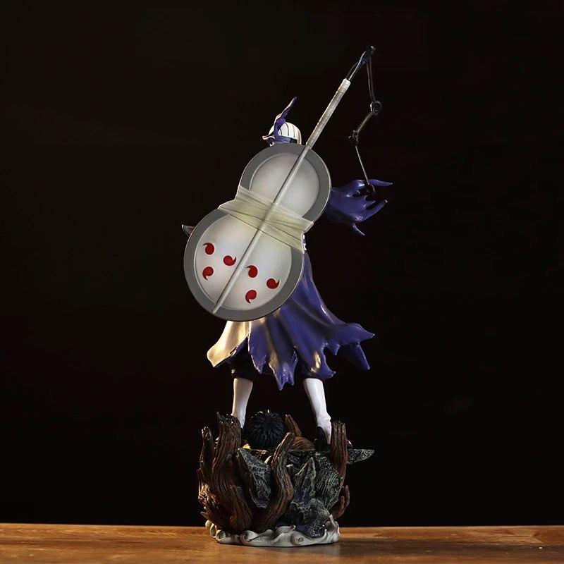 Naruto Anime Handheld Uchiha Obito Anime Statue Collection Model Toy Gift 21cm