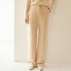 Women's High-Waist Cashmere Wide-Leg Knit Pants