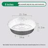 Air Fryer Aluminum Foil Round Pans