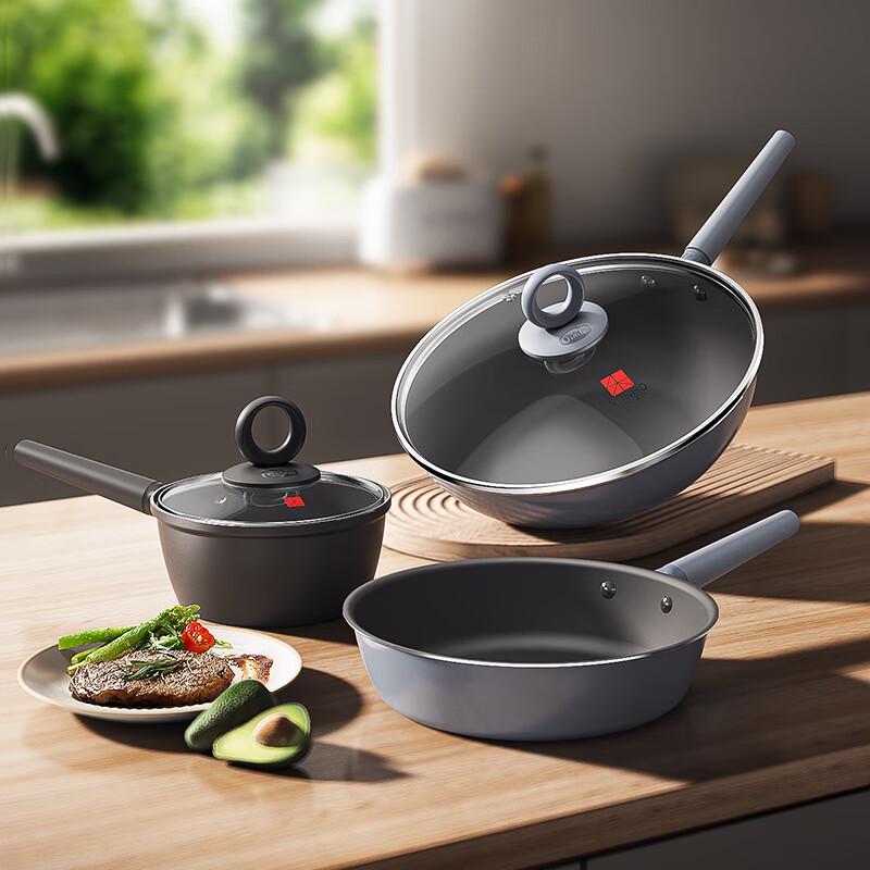SANHO Titanium Alloy Non-Stick Cookware Set