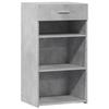 VidaXL Buffet Concrete Grey 50x42.5x93 Cm Engineered Wood, Cabinet, Sideboard, Storage Cabinet, Cupboard, 846330