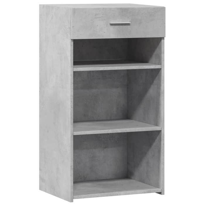 VidaXL Buffet Concrete Grey 50x42.5x93 Cm Engineered Wood, Cabinet, Sideboard, Storage Cabinet, Cupboard, 846330