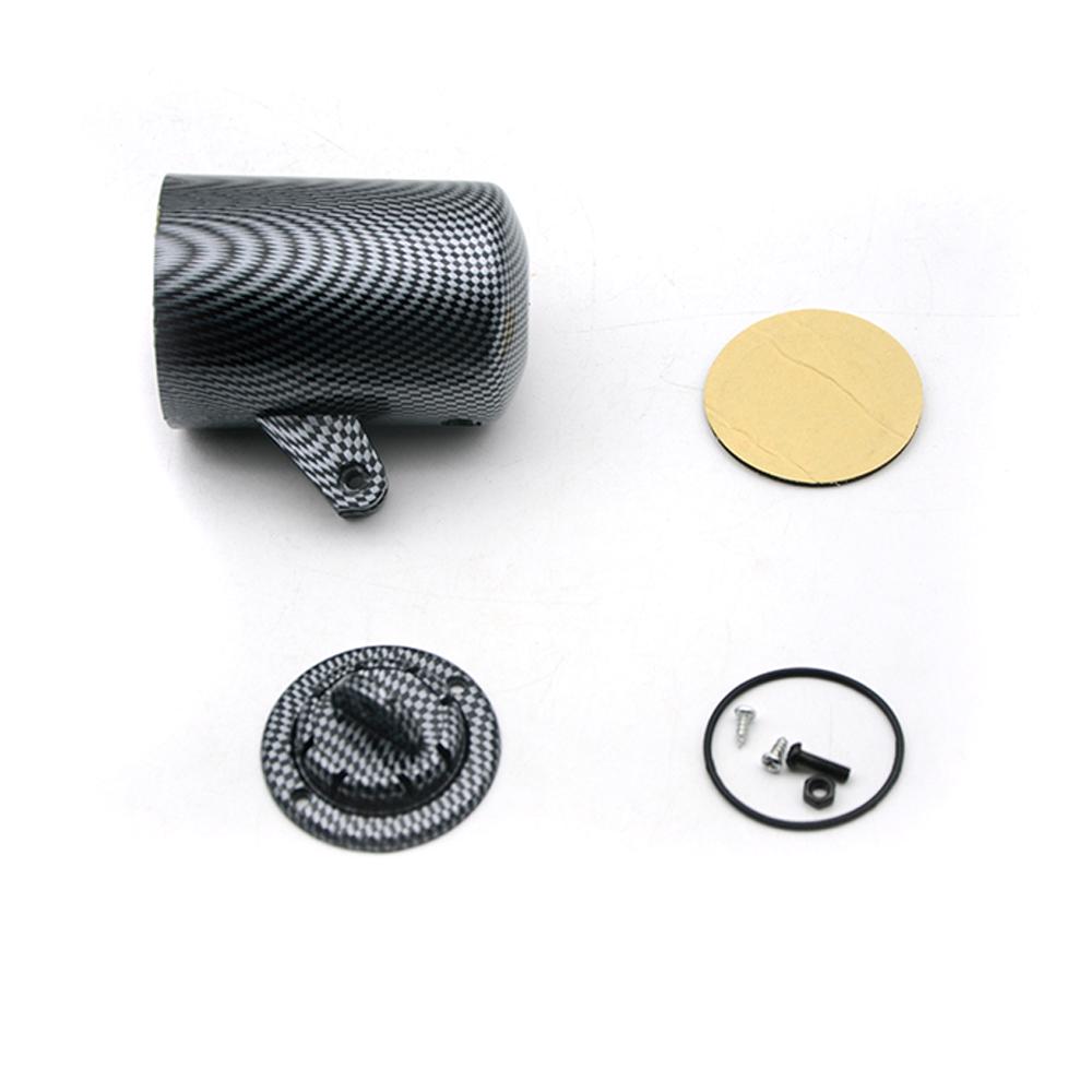 DRAGON GAUGE Universal 2inch 52mm Car Auto Single Gauge Holder Pod Black and Carbon