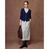 Wudao Women's Cashmere Blend Knit Cardigan