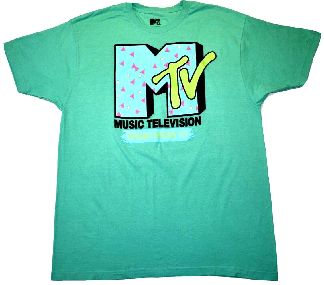 MTV Mens Music Television Spring Break  93 Shirt New Large XL