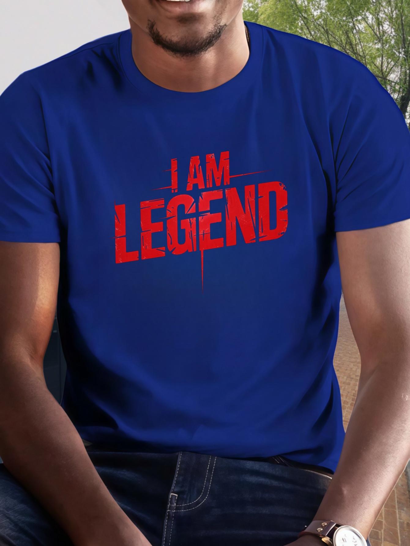 I M I Am Legend Print Tee Shirt XXXL