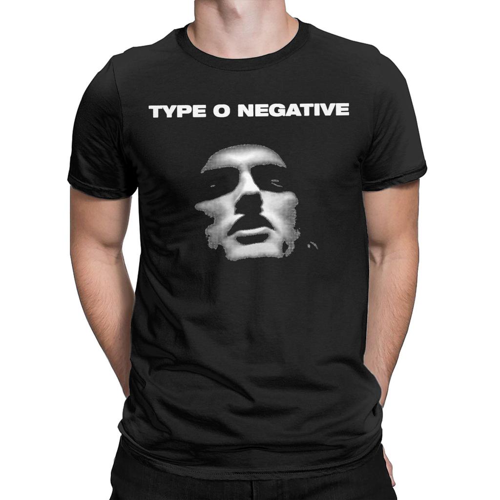 Herren Type O Negativ T-Shirt Reine Baumwolle Kleidung Lustige Kurzarm O-Ausschnitt T-Shirts Party T-Shirts