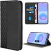 Case for Samsung Galaxy A57 5G, Shockproof Synthetic Leather Protection Mosaic Pattern - Black