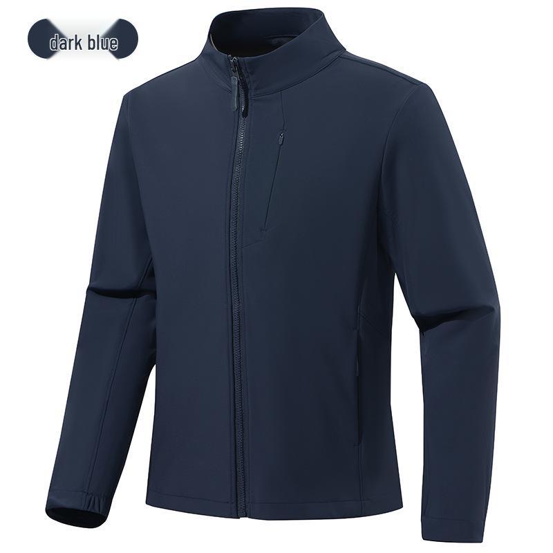 Men s Bird House Outdoor Softshell Jacket - Windproof, Waterproof, Breathable, Long Sleeve, Stand Collar for Spring/Autumn XL for 110-125 lbs