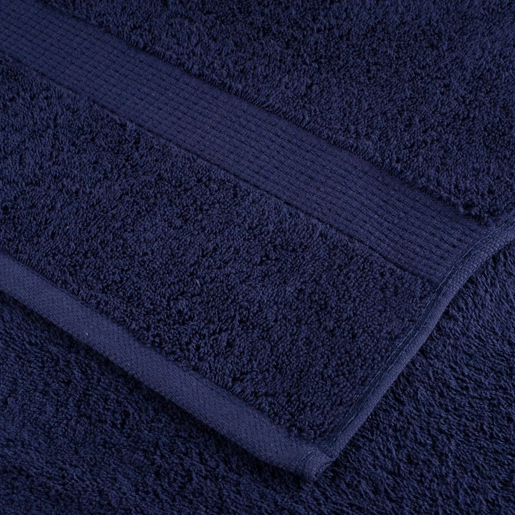 Ręczniki Premium Solund, 2 Szt., Granatowe, 50X100 Cm