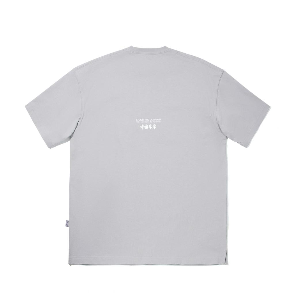 Li-Ning Soft Skin-Friendly Breathable Short Sleeve Cultural Shirt T-Shirt Unisex tops AHSV673-2