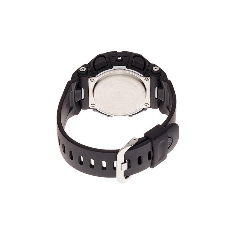 Casio CASIOG-SHOCK Series 200 Meters Waterproof Quartz Movement Resin Strap Japanese and Korean Watch Men's Watch Black Dial GA-500P-1A