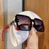 European and American Style Oversized Sunglasses for Women, High-end and Stylish Sun Protection Glasses