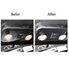 Roof Lamp Reading Light Cover Trim For Ford Mustang 2015- Carbon Fiber Style