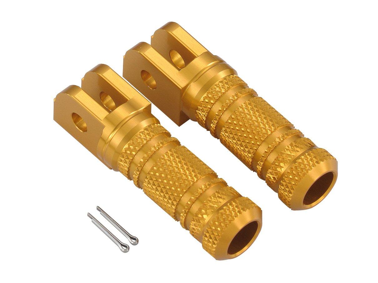 

POSH 066172-04 Мотоциклетные принадлежности, Алюминиевая машинная подножка YZF-R25/A(2015-2020) | МТ-25 МТ-03 (2016-2019), Так далее. Золото золотой