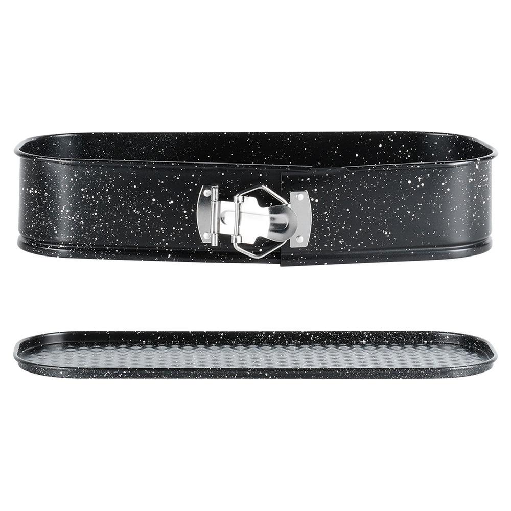 Granite Form for Baking Dough and Bread, Oval, 31 Cm