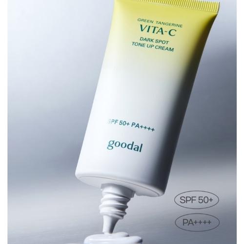 GOODAL Green Tangerine Vita-C Dark Spot Tone Up Cream SPF 50+ PA++++ 50ml