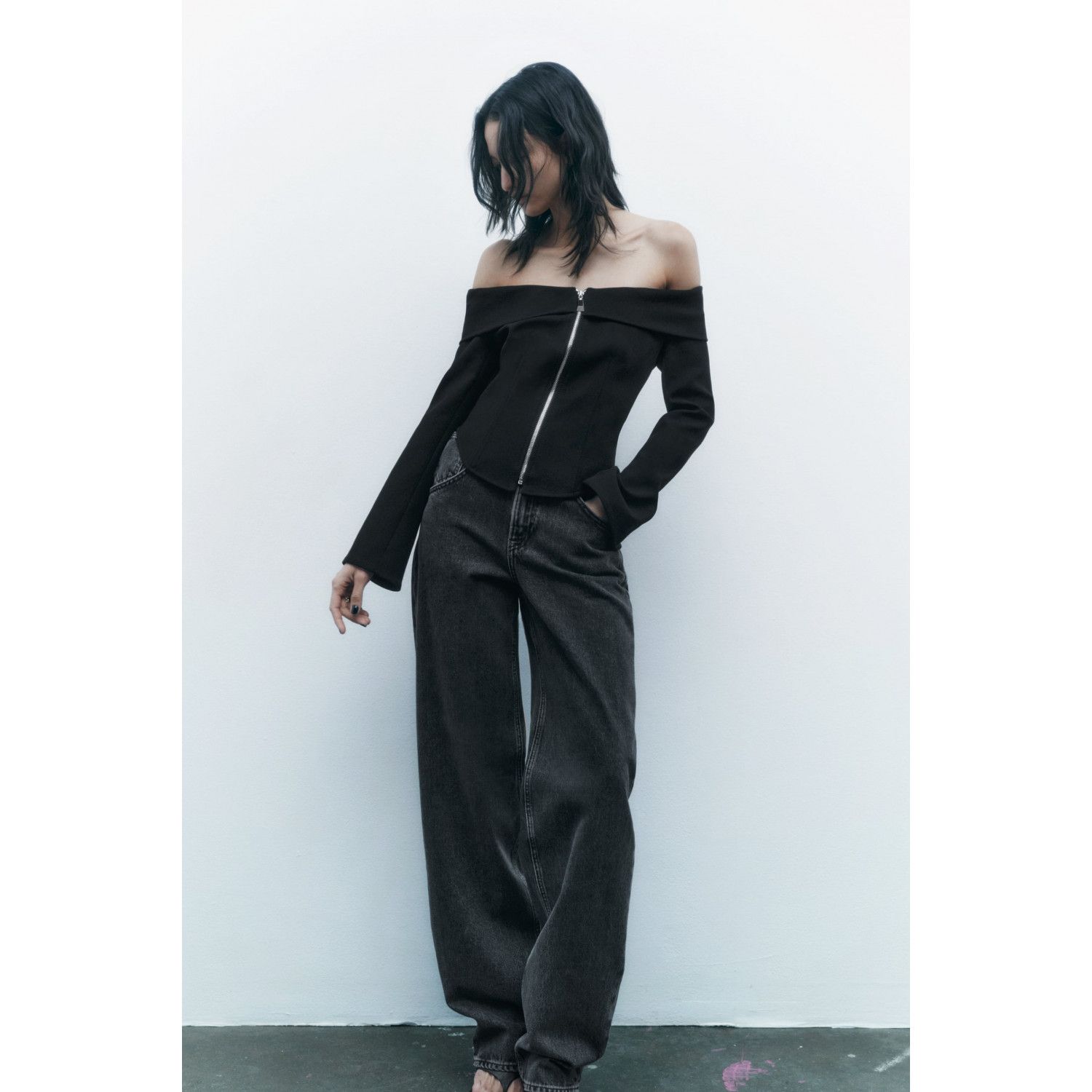 

ZW THE LONG RISE BAGGY JEANS