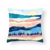 Abstract Sunrise Scenery Pillowcase Dormitory Decoration Office Living Room Sofa Home Pillowcase
