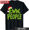 Eww People Santa Hat Green Funny Christmas Unisexs Womens Kids TSh Unisex TShirt Unisex Breathable Retro Aesthetic Vintage
